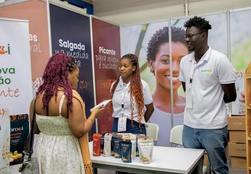 Karoci nos eventos - Degustação de castanha de cajú